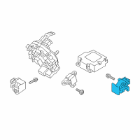 OEM Kia Niro Side Impact Sensor Assembly Diagram - 95920F2000