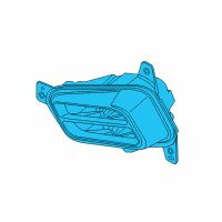 OEM 2020 Acura TLX Foglight, Front L Diagram - 33950-TZ3-A01