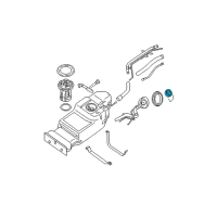 OEM 2007 Nissan Xterra Cap Assembly - Filler Diagram - 17251-ZV30A