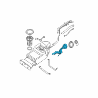 OEM 2012 Nissan Xterra Tube Assy-Filler Diagram - 17221-9CD0A