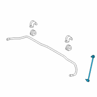 OEM 2017 Hyundai Azera Link Assembly-Front Stabilizer, LH Diagram - 54830-3Q000