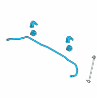 OEM Kia Cadenza Bar Assembly-Front Stabilizer Diagram - 54810F6000