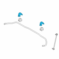 OEM 2022 Kia K5 Bracket-STABILIZER Diagram - 54814C1000