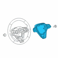 OEM 2021 Toyota RAV4 Switch Assembly Diagram - 84250-0R310