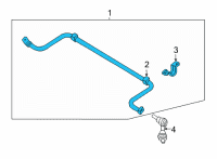 OEM 2020 Nissan Sentra Stabilizer-Rear Diagram - 56230-6LB0A