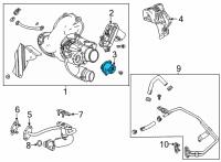 OEM Chevrolet By-Pass Valve Diagram - 55503297