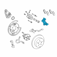 OEM 2020 Lexus RX450h Mounting, Rear Disc Brake Diagram - 47822-0E090