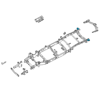 OEM 2020 Nissan NV3500 Bracket Assy-Cab Mounting, 6TH Diagram - K5165-1PAMA