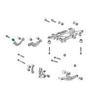 OEM 2012 Buick LaCrosse Front Upper Control Arm Outer Bushing Diagram - 13239622