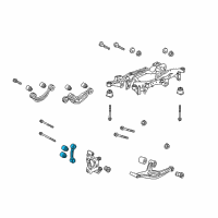 OEM Cadillac XTS Link Asm-Rear Suspension Diagram - 13233559