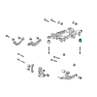 OEM 2016 Buick LaCrosse Suspension Crossmember Bushing Diagram - 13306735