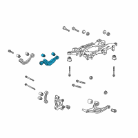 OEM 2013 Buick LaCrosse Rear Upper Control Arm Diagram - 23216530