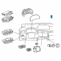 OEM 2021 Lexus RX450hL Control & Panel Assembly Diagram - 84010-48581