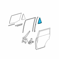 OEM 2022 Toyota 4Runner Weatherstrip Diagram - 68188-35030