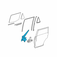 OEM 2020 Toyota 4Runner Regulator Diagram - 69804-60070