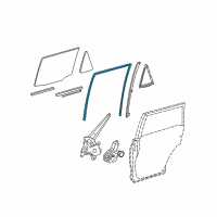 OEM 2018 Toyota 4Runner Run Channel Diagram - 68142-35050