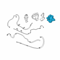 OEM 2018 Dodge Journey Power Steering Pump Diagram - 5151016AE