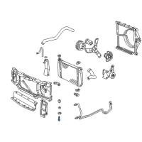 OEM Chevrolet Astro Insulator Bolt Diagram - 11561577