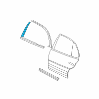 OEM 1997 Buick Regal Applique Diagram - 10308241