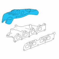 OEM 2013 Buick Verano Heat Shield Diagram - 12633413