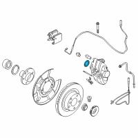 OEM BMW 330i xDrive Repair Set Brake Caliper Diagram - 34-21-6-857-153