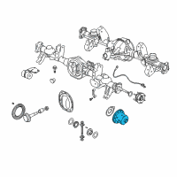 OEM Jeep Grand Cherokee DIFFERNTL-Differential Diagram - 52114259AB