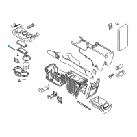 OEM 2013 Ford Flex Bulb Diagram - DA8Z-13466-A