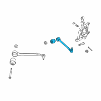 OEM Hyundai Genesis Coupe Lateral Arm Assembly-Front, RH Diagram - 54501-2M500