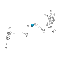 OEM Hyundai Genesis Coupe Bush-Front Lower Arm"A" Diagram - 54551-2M000