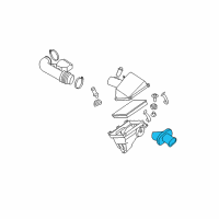 OEM Nissan Pathfinder Armada Duct-Air Diagram - 16554-7S000