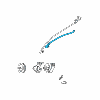 OEM 1994 Chevrolet Camaro Pipe Asm-P/S Fluid Cooling Diagram - 26019299