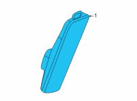 OEM 2022 Buick Envision Side Marker Lamp Diagram - 39107155