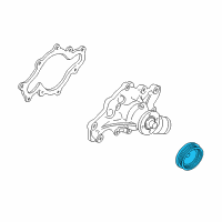 OEM 2022 Ford F-250 Super Duty Pulley Diagram - AC3Z-8509-CA