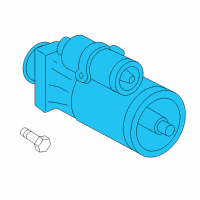 OEM Chevrolet Trailblazer EXT Starter Diagram - 89017557