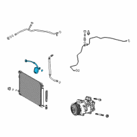 OEM Toyota Camry Discharge Hose Diagram - 88711-06600