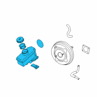 OEM 2014 Infiniti Q50 Cylinder Assy-Brake Master Diagram - D6010-JK30A