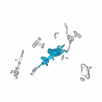 OEM 1996 Toyota Tacoma Steering Column Diagram - 45200-04010