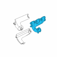 OEM Dodge Charger Exhaust Manifold Diagram - 4792779AA