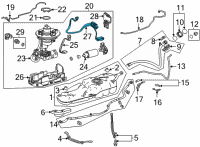 OEM 2021 Toyota Highlander Fuel Gauge Sending Unit Diagram - 83320-0E050