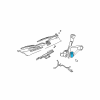 OEM 2001 Jeep Grand Cherokee Pump-Washer, Windshield Diagram - 5012602AA