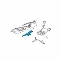 OEM 2000 Jeep Grand Cherokee Pivot-WIPER Diagram - 55155092AE