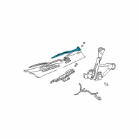 OEM 2002 Jeep Grand Cherokee Arm WIPER-WIPER Diagram - 5012605AB