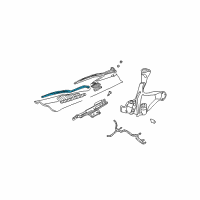 OEM 2002 Jeep Grand Cherokee Blade-WIPER Diagram - 5012611AD