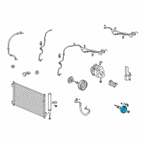 OEM 2015 Honda Crosstour Stator Set Diagram - 38924-R40-A01