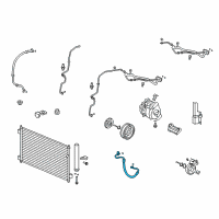 OEM 2009 Honda Accord Hose, Discharge Diagram - 80315-TA0-A01