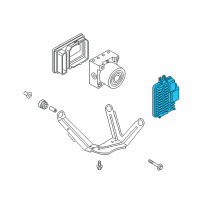 OEM 2015 BMW i8 Sas Control Unit Diagram - 34-50-9-500-079