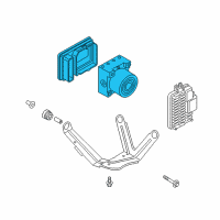 OEM BMW i3 Dsc Hydraulic Unit Diagram - 34-51-6-889-958