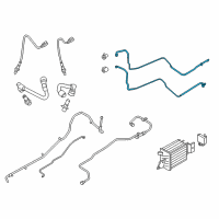 OEM Ford F-150 Hose Assembly Diagram - JL3Z-9J279-A