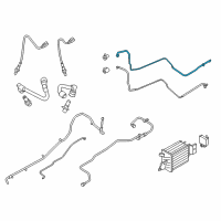 OEM Ford F-150 Connector Tube Diagram - JL3Z-9L291-D