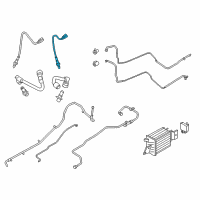 OEM 2019 Ford F-150 Lower Oxygen Sensor Diagram - JL3Z-9G444-B